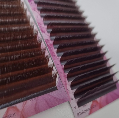 Dark chocolate/Dark brown skropstas, C, D, MIX