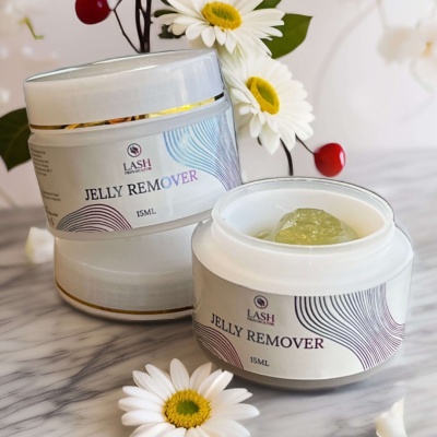 Средство для снятия ресничек Jelly Remover 15ml